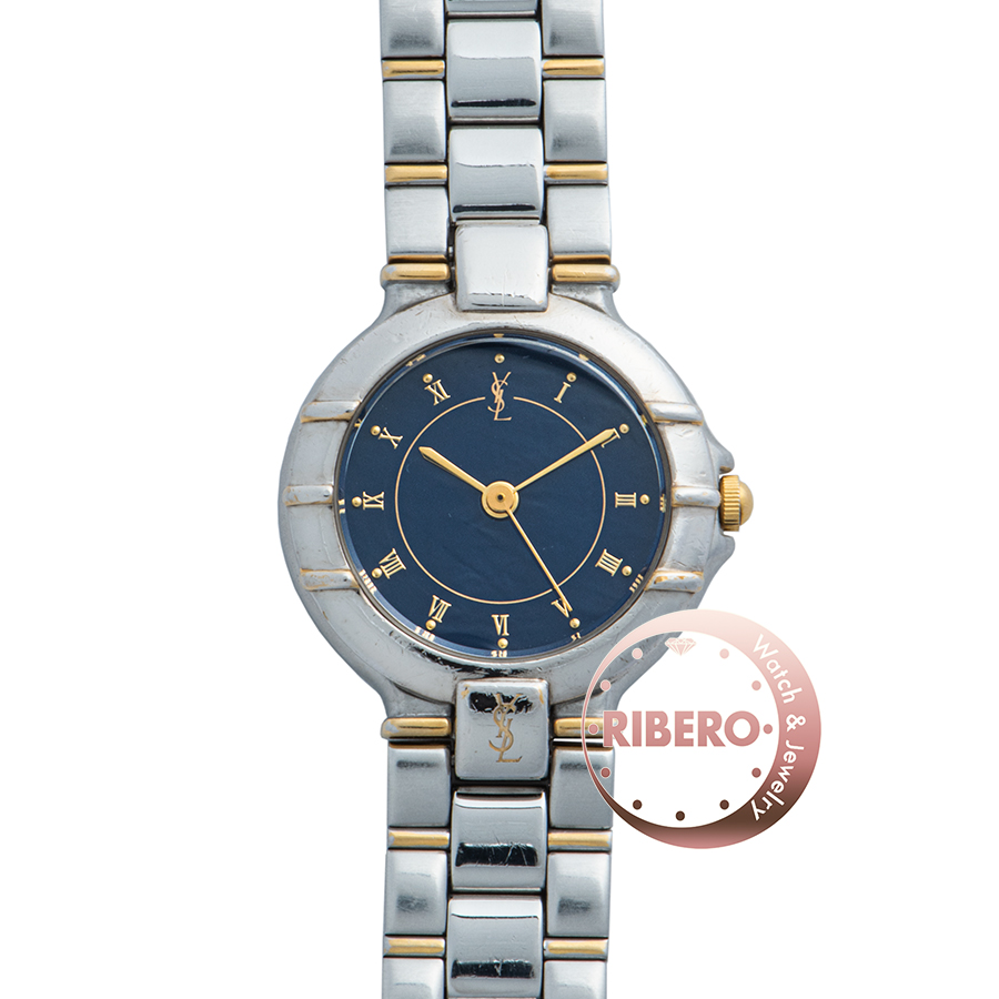 イヴ・サンローラン ラウンド3針 4630-E63468Y