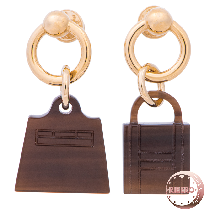 エルメス アミュレット マロキニエ ピアス