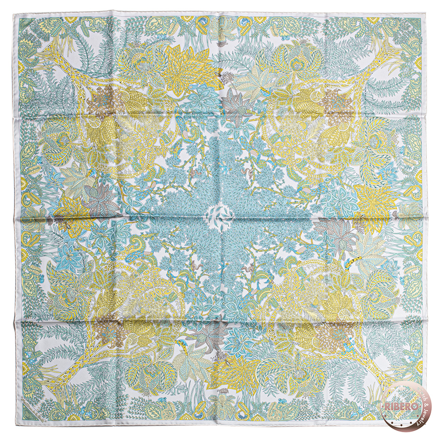 エルメス カレ90 Maitres de la Foret 森を司るもの スカーフ