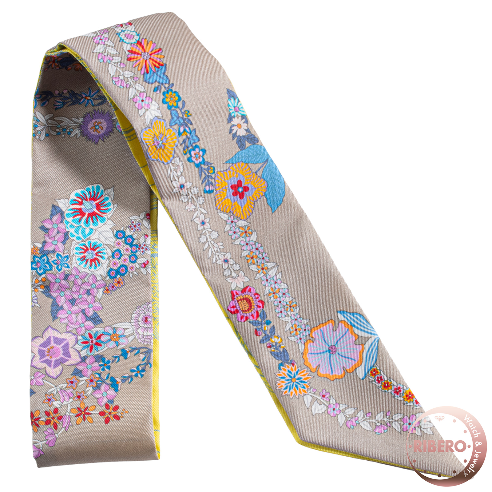 エルメス Brides de Gala en Fleurs ブリッド ドゥ ガラ アン フルール＆アイライナー ツイリー