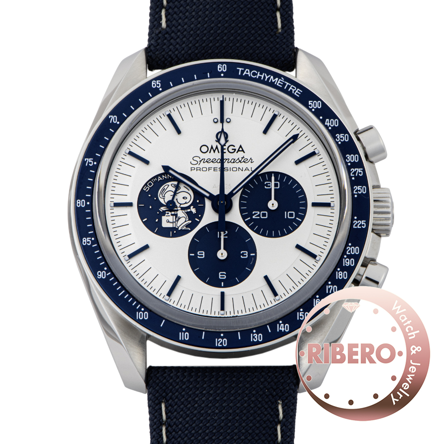 オメガ スピードマスター プロフェッショナル 50周年記念 310.32.42.50.02.001 シルバー スヌーピーアワード