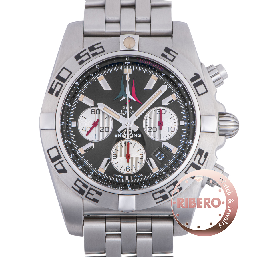 ブライトリング クロノマット44 フレッチェトリコローリ AB01104D/BC62 世界1000本限定