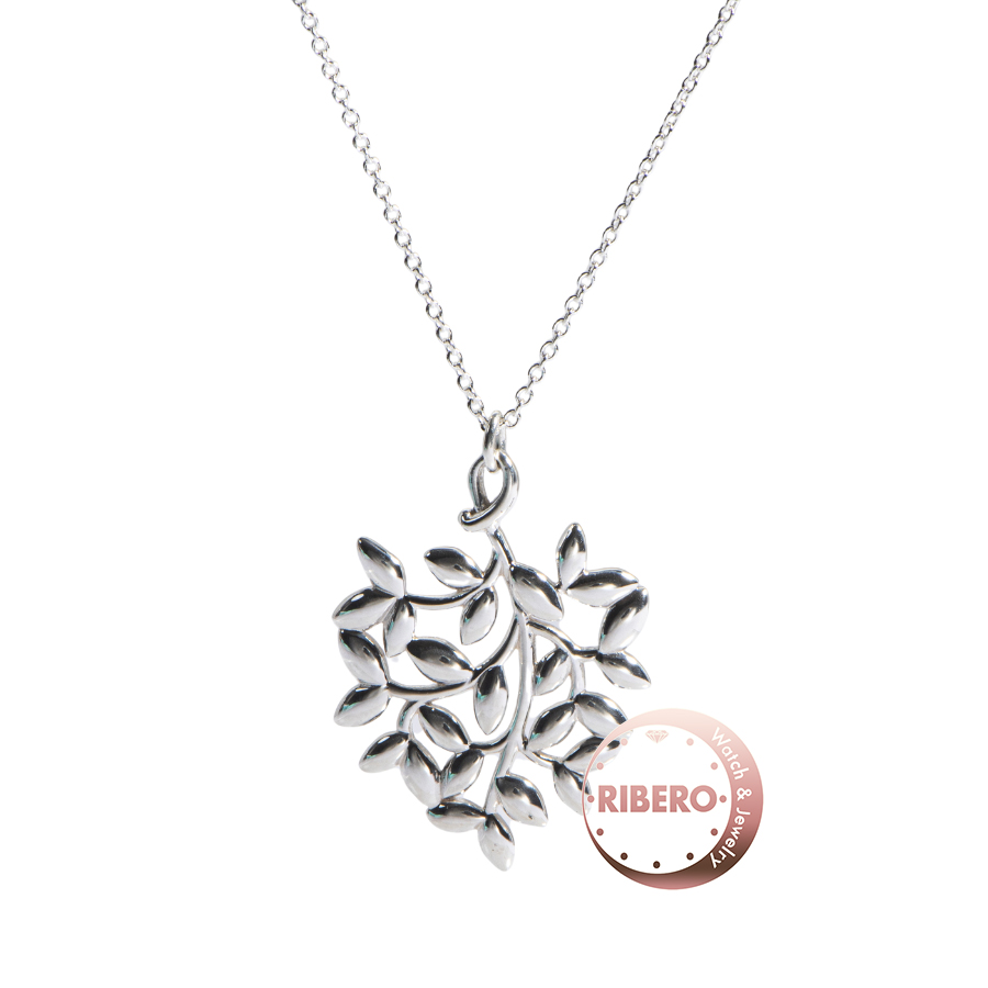 ティファニー オリーブリーフ ペンダント