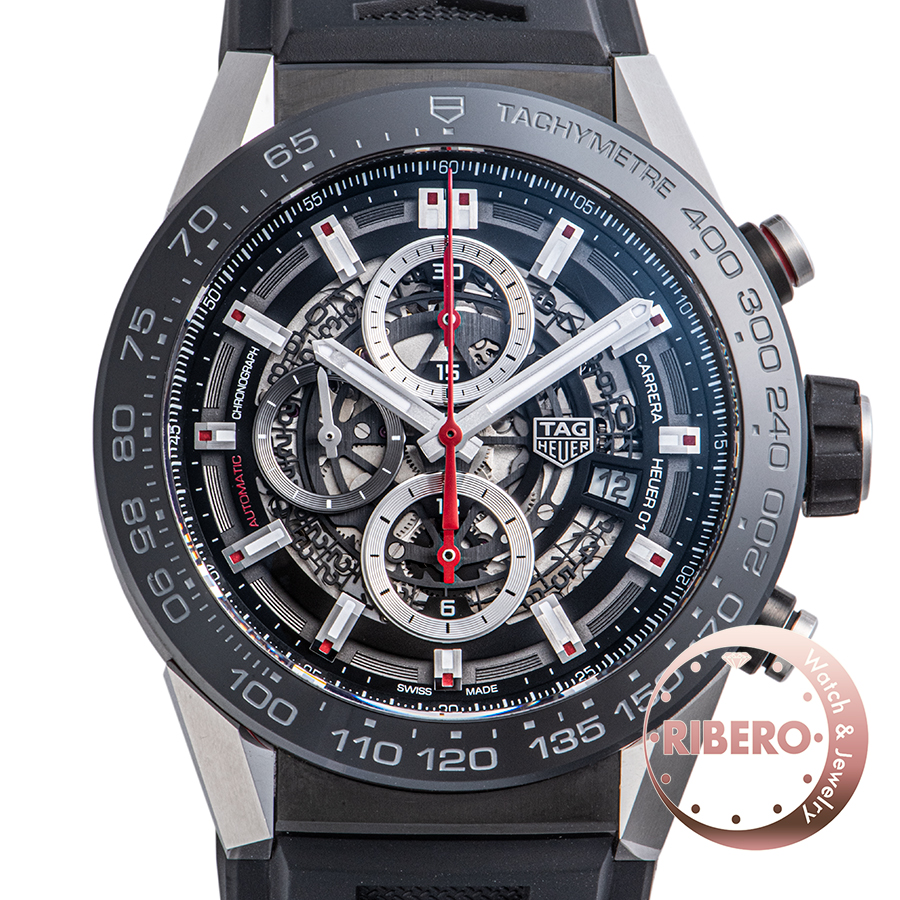タグホイヤー カレラ キャリバー ホイヤー01 クロノグラフ CAR2A1Z.FT6044