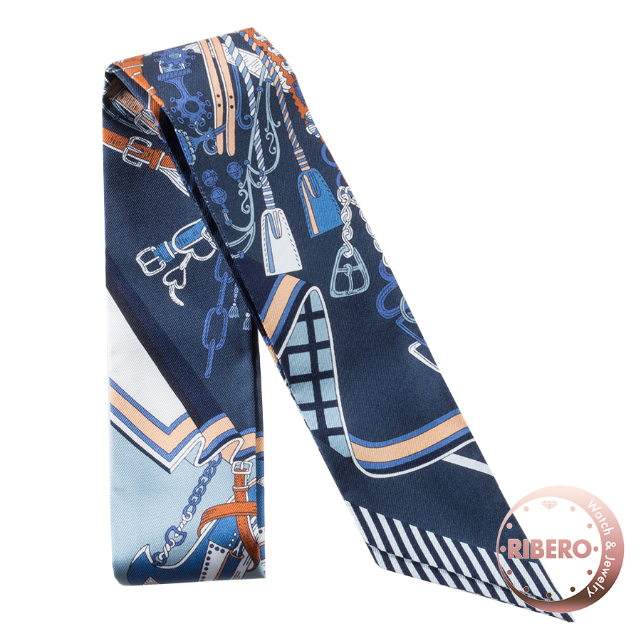 エルメス Bouquets Sellier 鞍職人の花束 ツイリー