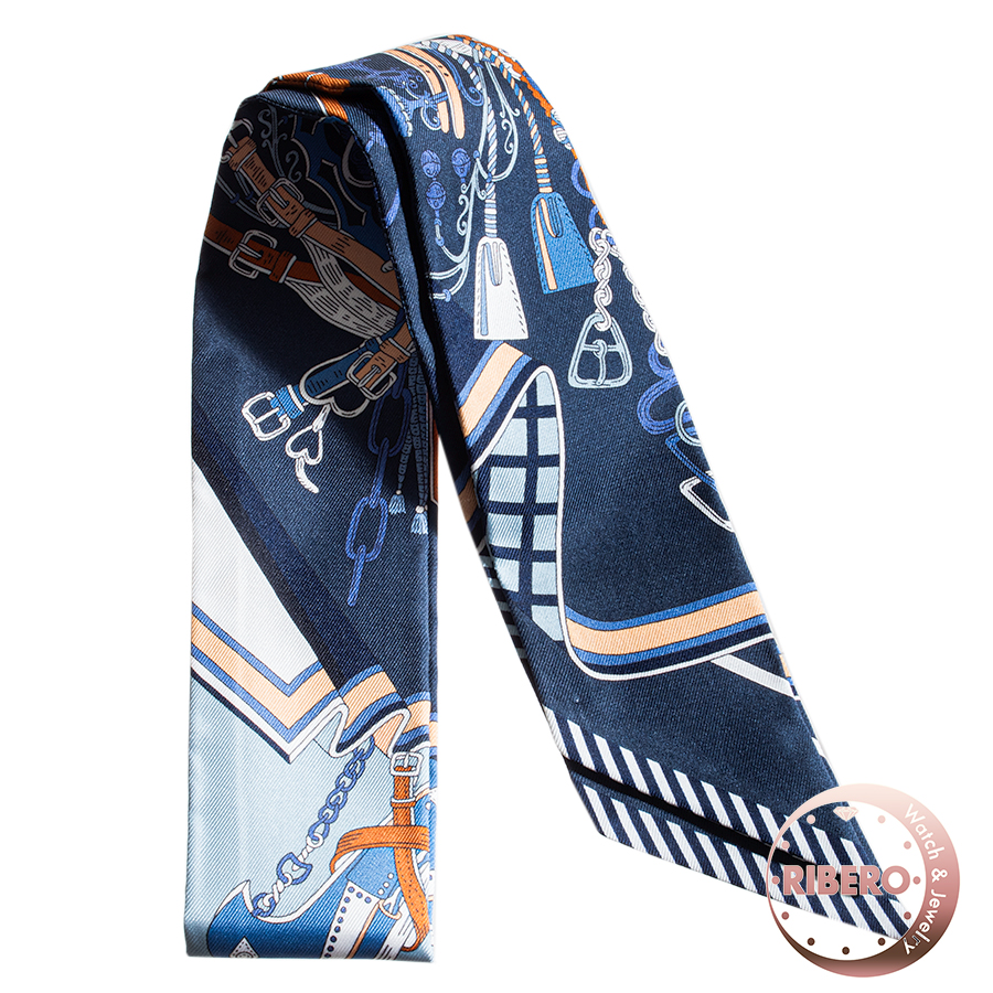 エルメス Bouquets Sellier 鞍職人の花束 ツイリー