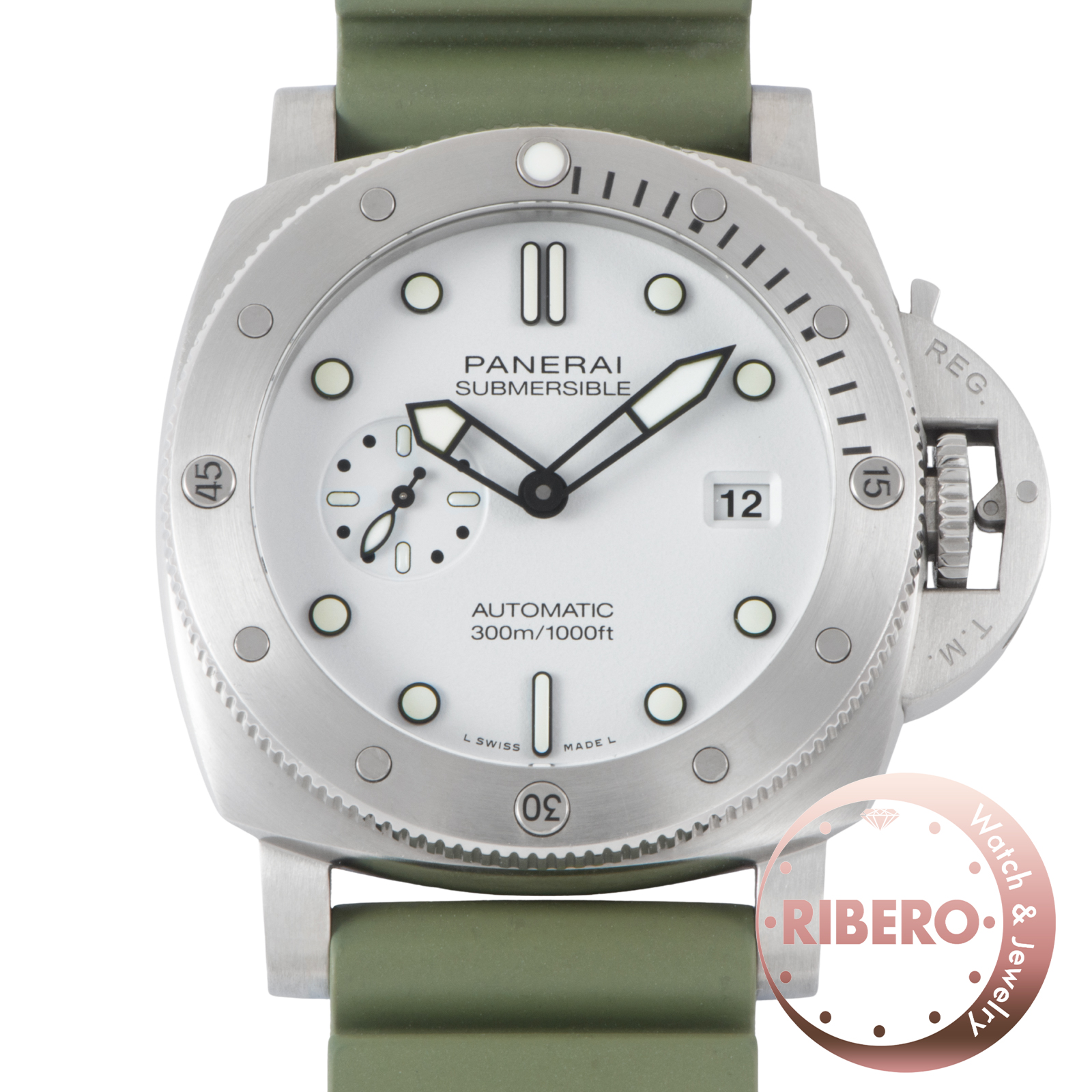 オフィチーネパネライ サブマーシブル クアランタクアトロ ビアンコ PAM01226