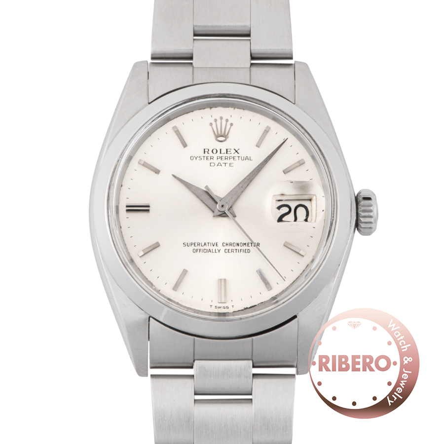 ロレックス パーペチュアルデイト 1500 1964年製 ドルフィン針