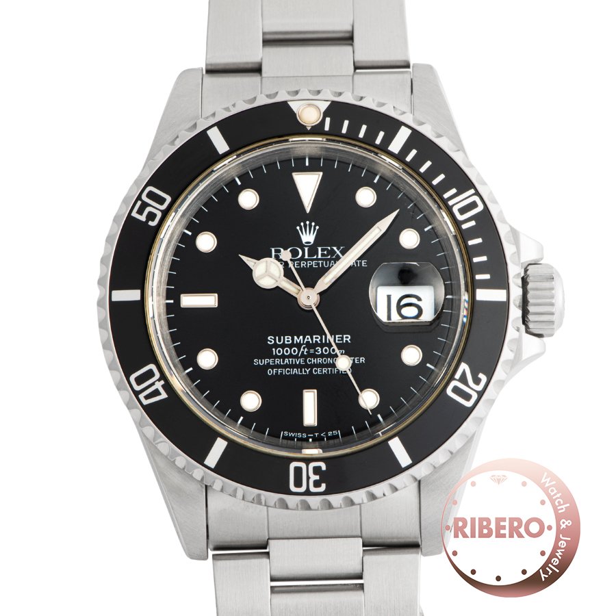 ロレックス サブマリーナデイト 16610 W番 Tritium