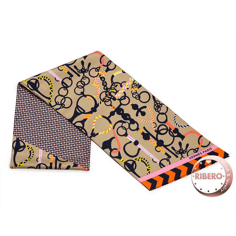 エルメス マキシツイリーカット Mors Et Tresses Maxi Twilly Cut モール・エ・トレス ツイリー