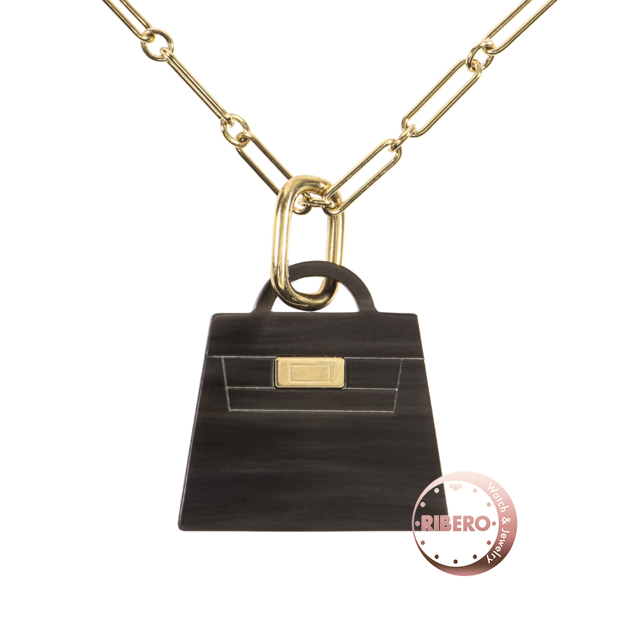 エルメス アミュレット マロキニエ GM ネックレス