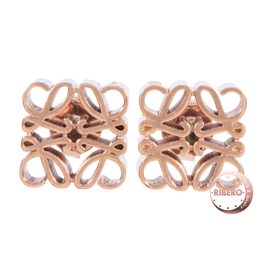 ロエベ アナグラム スタッズ イヤリング