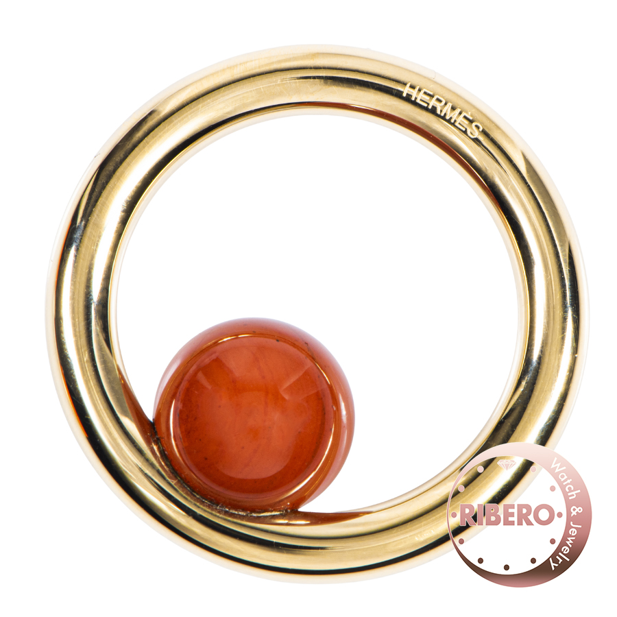 エルメス Anneau de carre 70 Saturne サターン スカーフリング