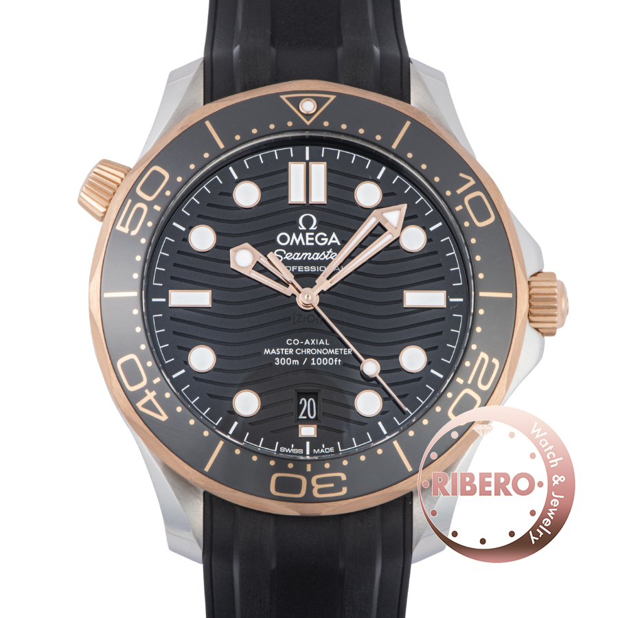 オメガ シーマスター ダイバー300ｍ コーアクシャル マスター クロノメーター 42MM 210.22.42.20.01.002