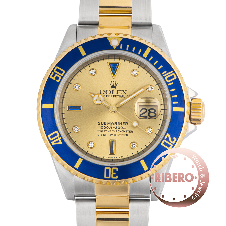 ロレックス サブマリーナデイト 16613SG U番