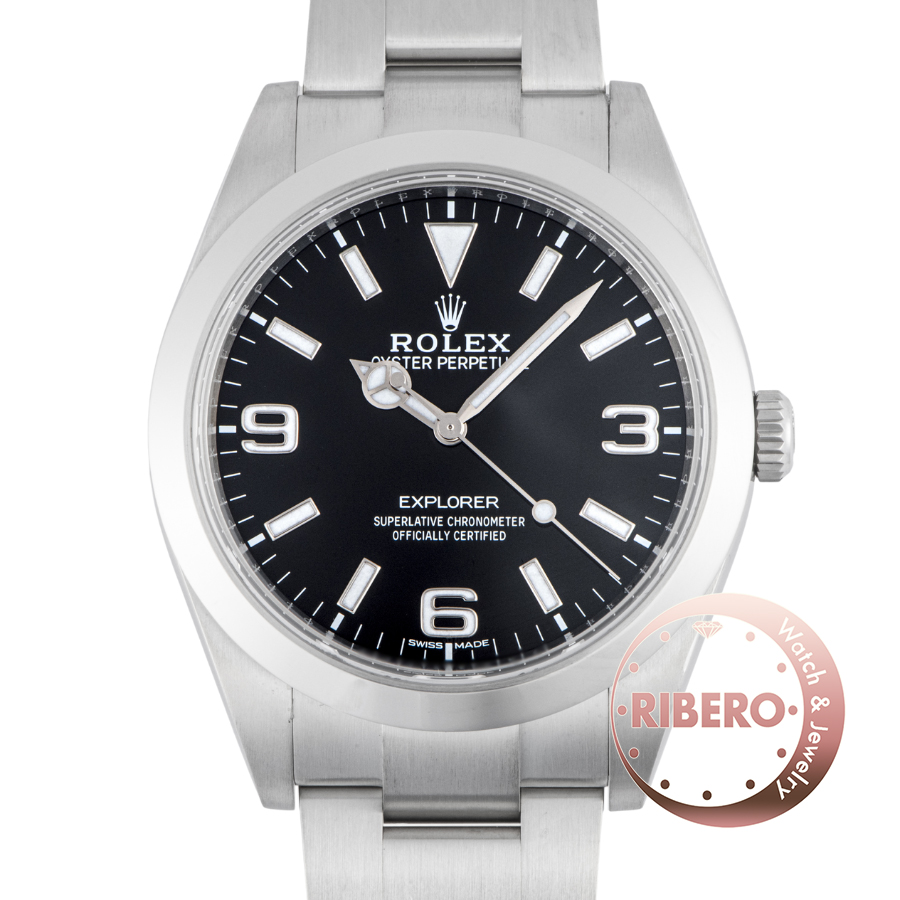 ロレックス エクスプローラー1 214270 新ダイヤル