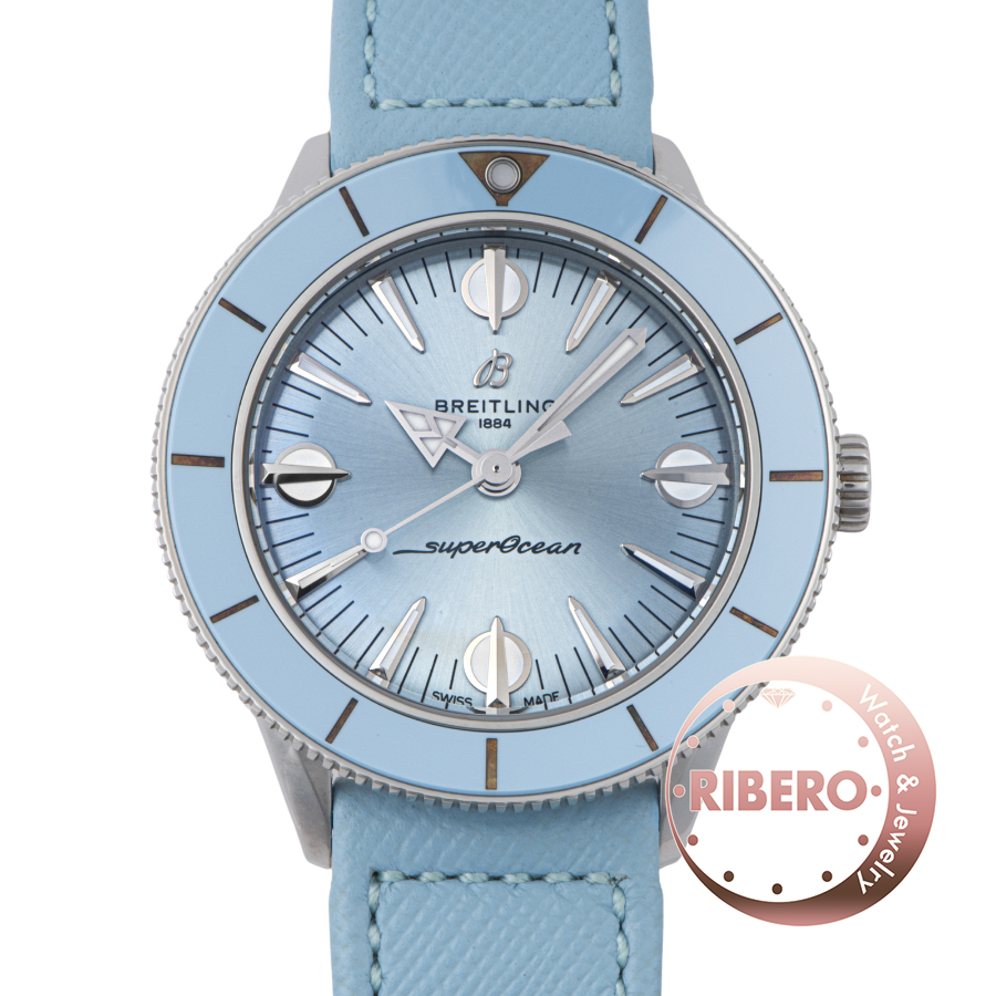 ブライトリング スーパーオーシャン ヘリテージ 57 パステル パラダイス A10340161C1X1