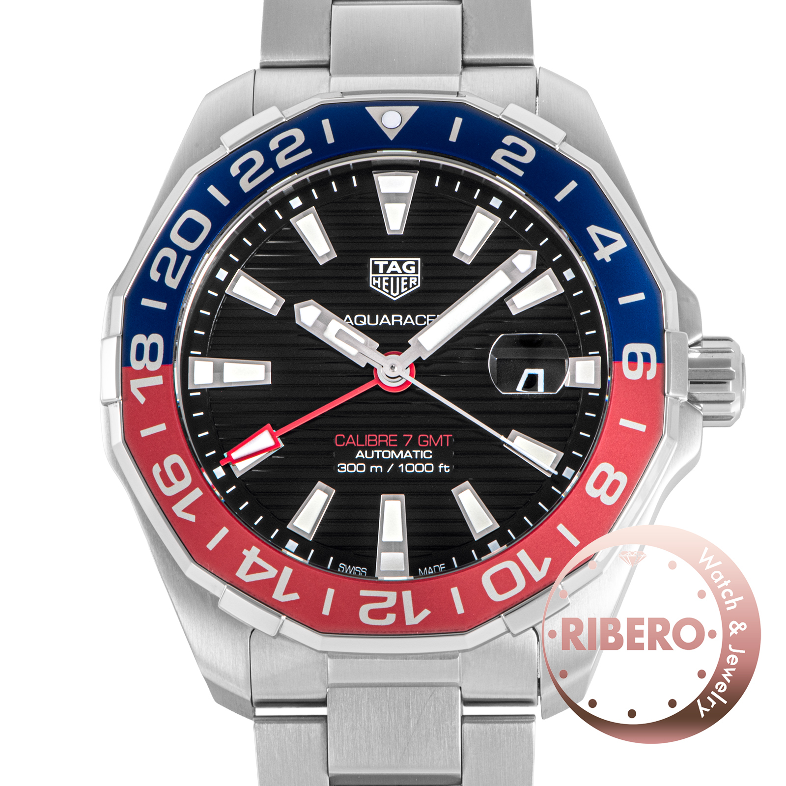 タグホイヤー アクアレーサー GMT WAY201F.BA0927