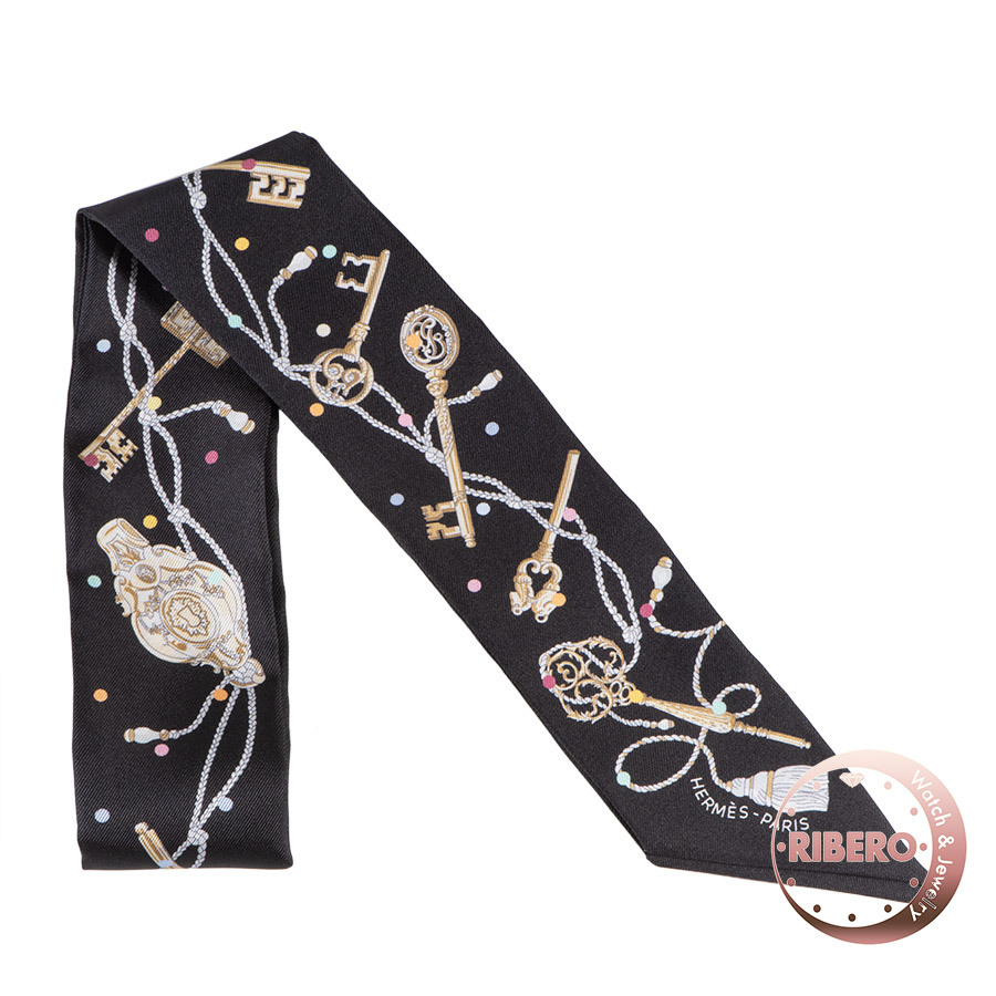 エルメス ツイリー Les Cles a Pois レ・クレ・ア・ポア