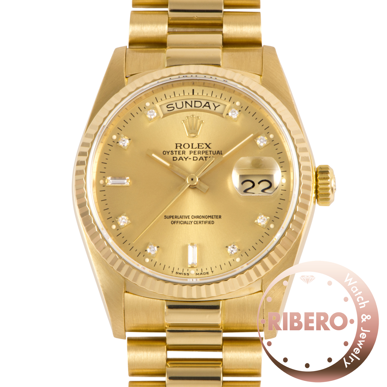 ロレックス デイデイト 18038A 1986年製 Tritium