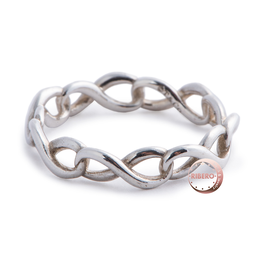 ティファニー インフィニティ リング・指輪 7.5号