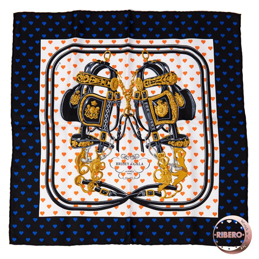 エルメス カレ45 BRIDES de GALA LOVE スカーフ