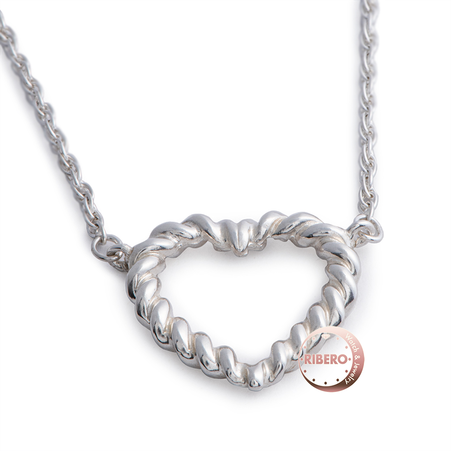 ティファニー ツイスト ハート ネックレス