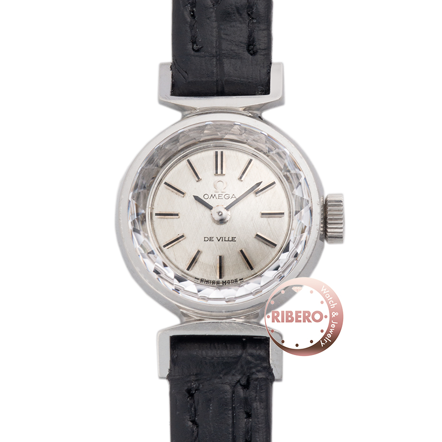 オメガ カットガラス ラウンド2針