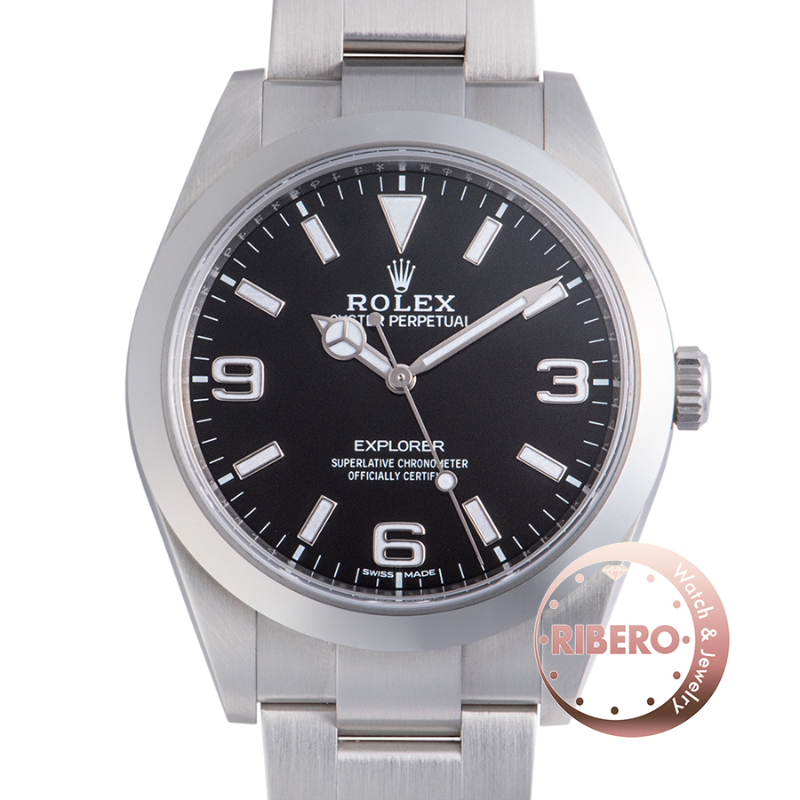 ロレックス エクスプローラーI 214270 新ダイアル