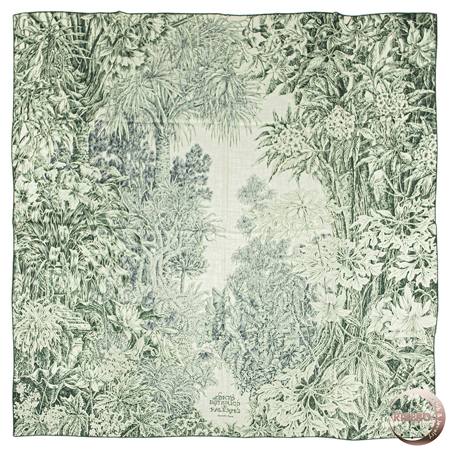 エルメス カレジェアン All'Orto Botanico di Palermo パレルモの植物園にて スカーフ