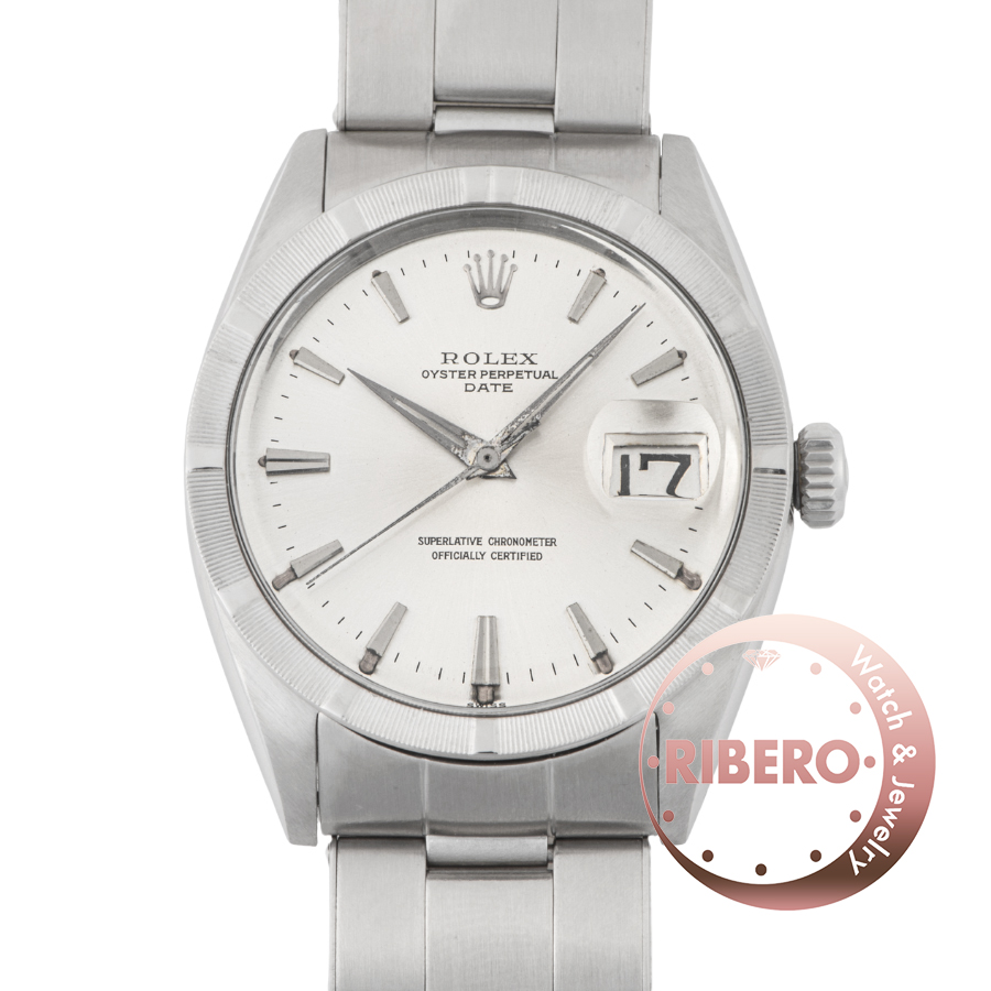 ロレックス オイスターパーペチュアルデイト 1501 1962年製 ドルフィン針