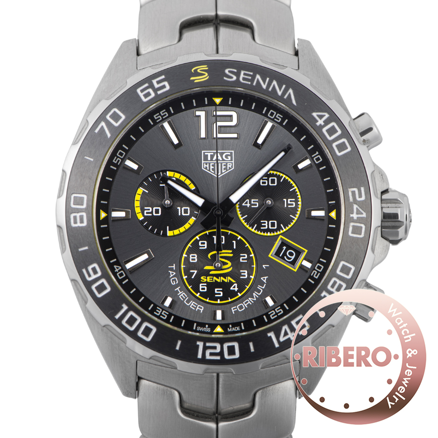 タグホイヤー フォーミュラー1クロノグラフ アイルトン・セナ スペシャルエディション CAZ101AF.BA0637