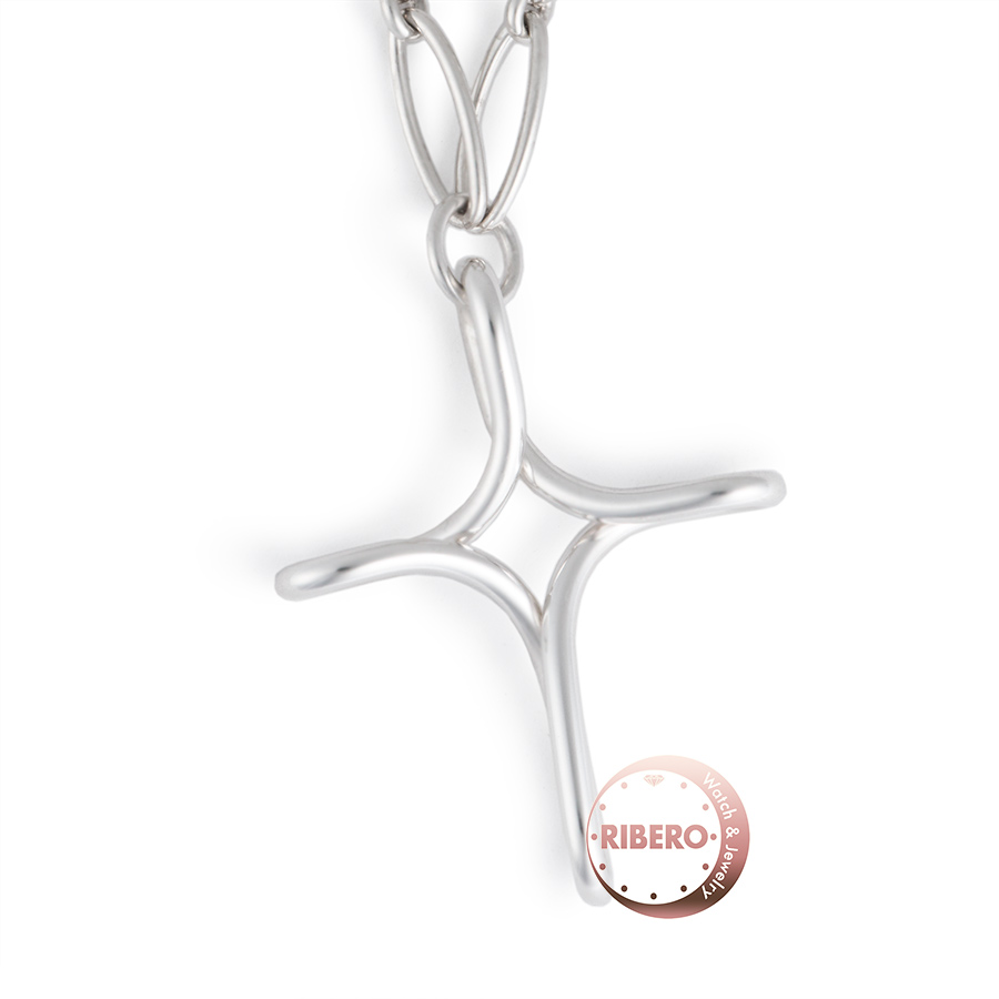 ティファニー インフィニティ クロス ネックレス