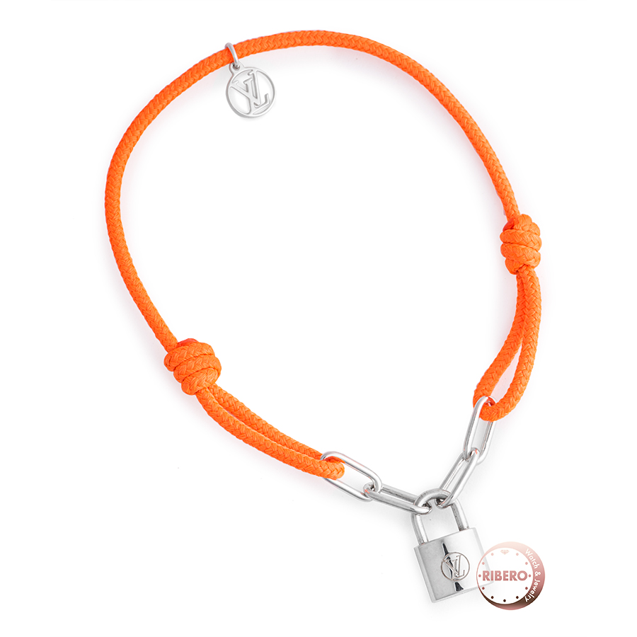 ルイ・ヴィトン ブラスレ シルバー・ロックイット ヴァージル・アブロー オランジュ ブレスレット