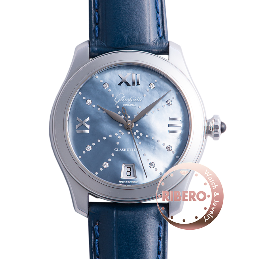 グラスヒュッテ・オリジナル レディセレナーデ 1.39.22.11.02.04