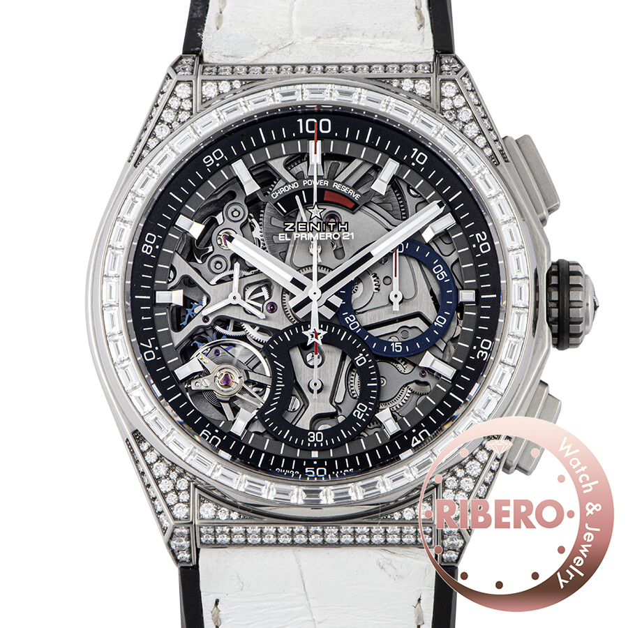 ゼニス デファイ エルプリメロ 21 フルダイヤモンド 44MM 32.9000.9004/78.R582