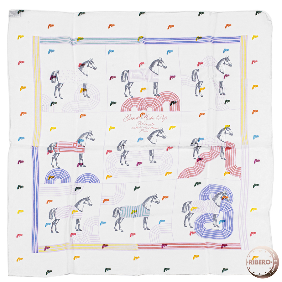 エルメス カレ80 Garde Robe Pop ガルド ローブ ポップ スカーフ