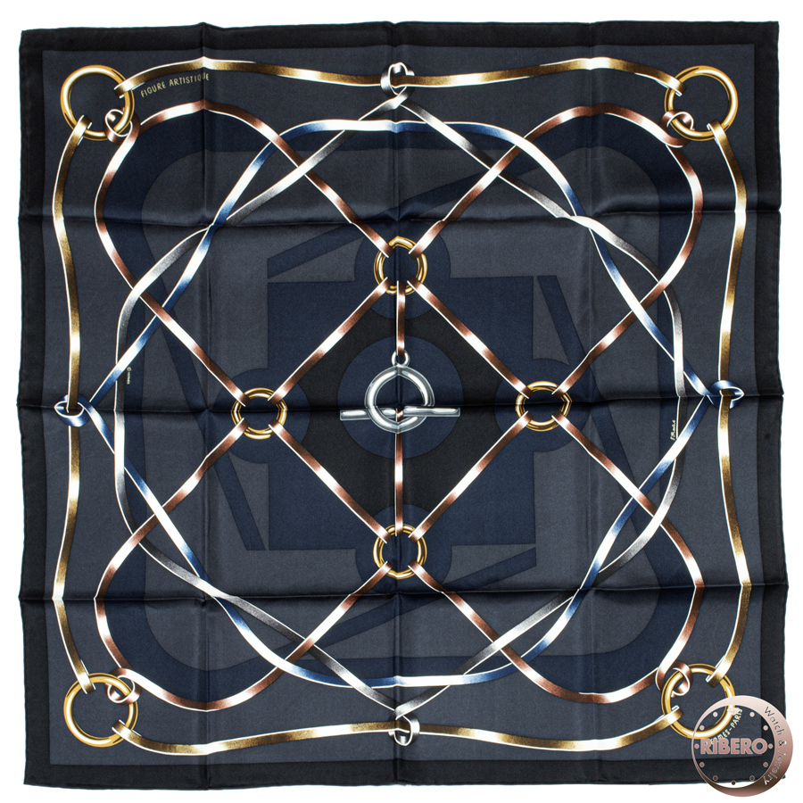 エルメス カレ90 Figure Artistique フィギュア アースティック スカーフ