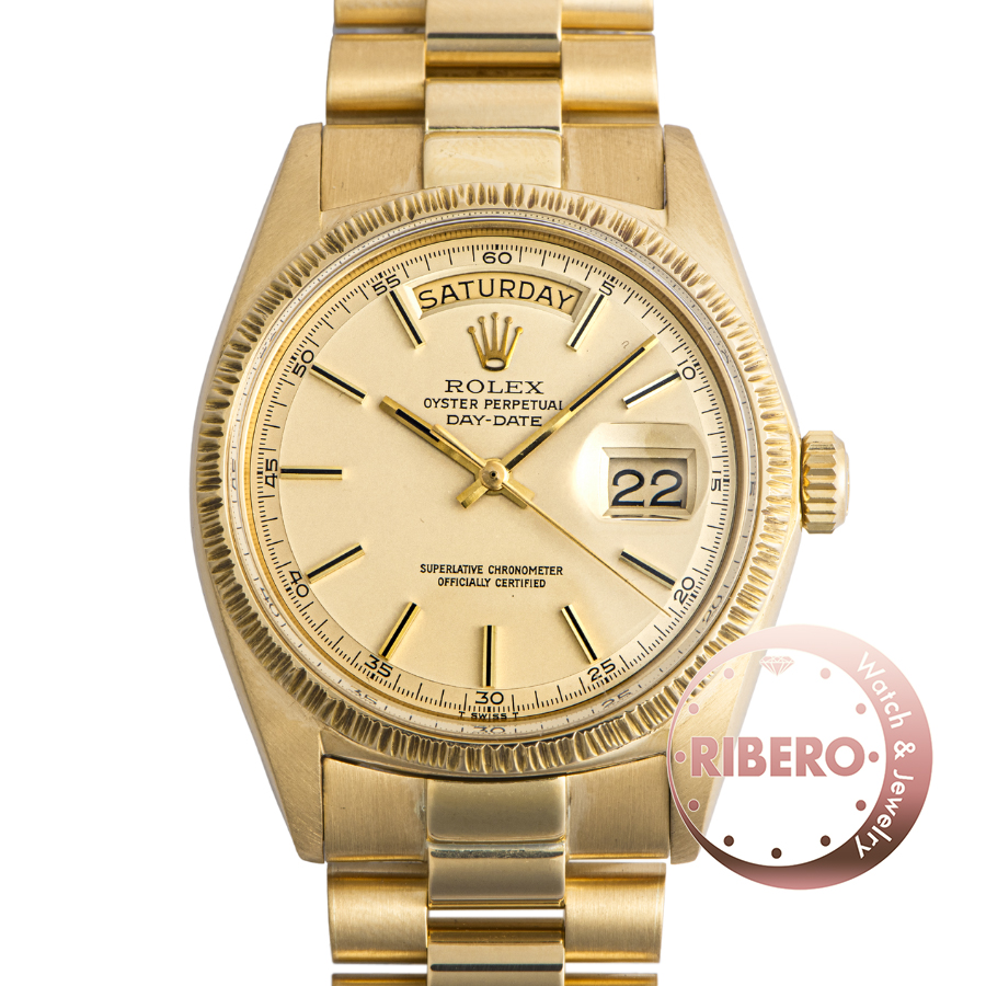 ロレックス デイデイト 1807 1970年製 バークベゼル JPブレス