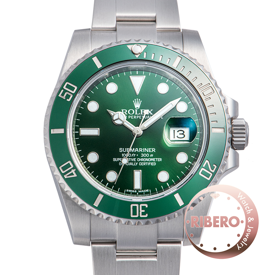 ロレックス グリーンサブマリーナ 116610LV ランダム番