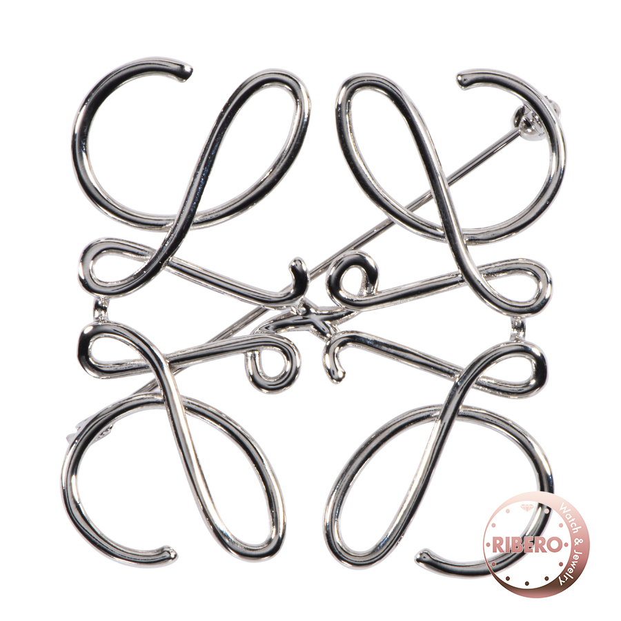 ロエベ アナグラム ブローチ