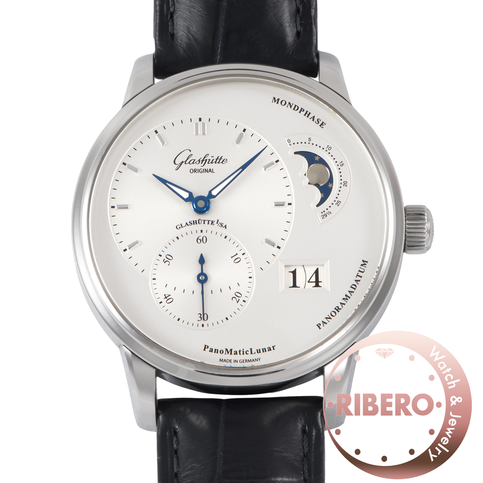 グラスヒュッテ・オリジナル パノマティック・ルナ 1-90-02-42-32-50