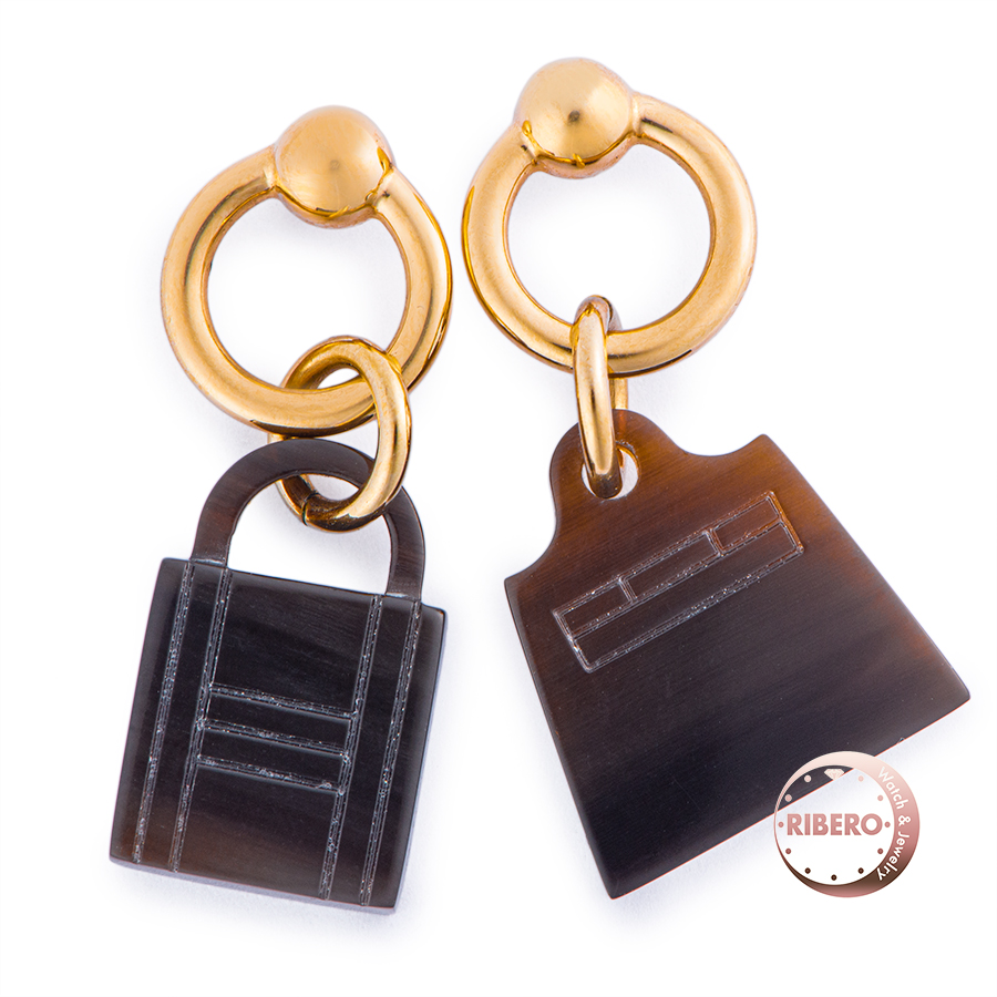 エルメス アミュレット マロキニエ ピアス