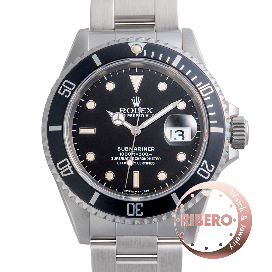 ロレックス サブマリーナデイト 16610 E番 トリチウム