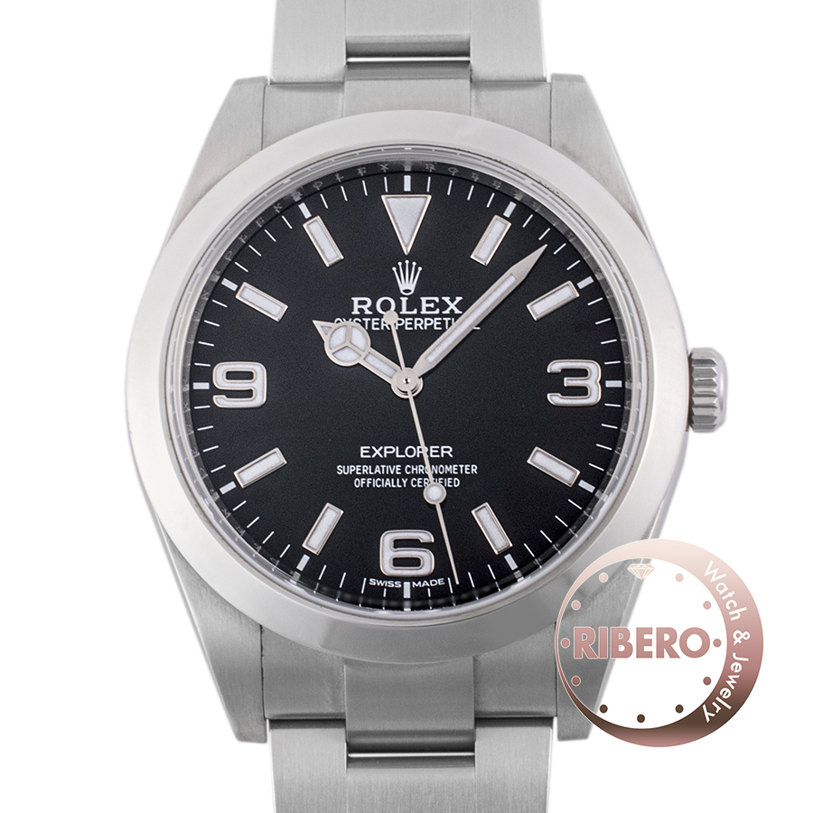 ロレックス エクスプローラーI 214270 新ダイアル