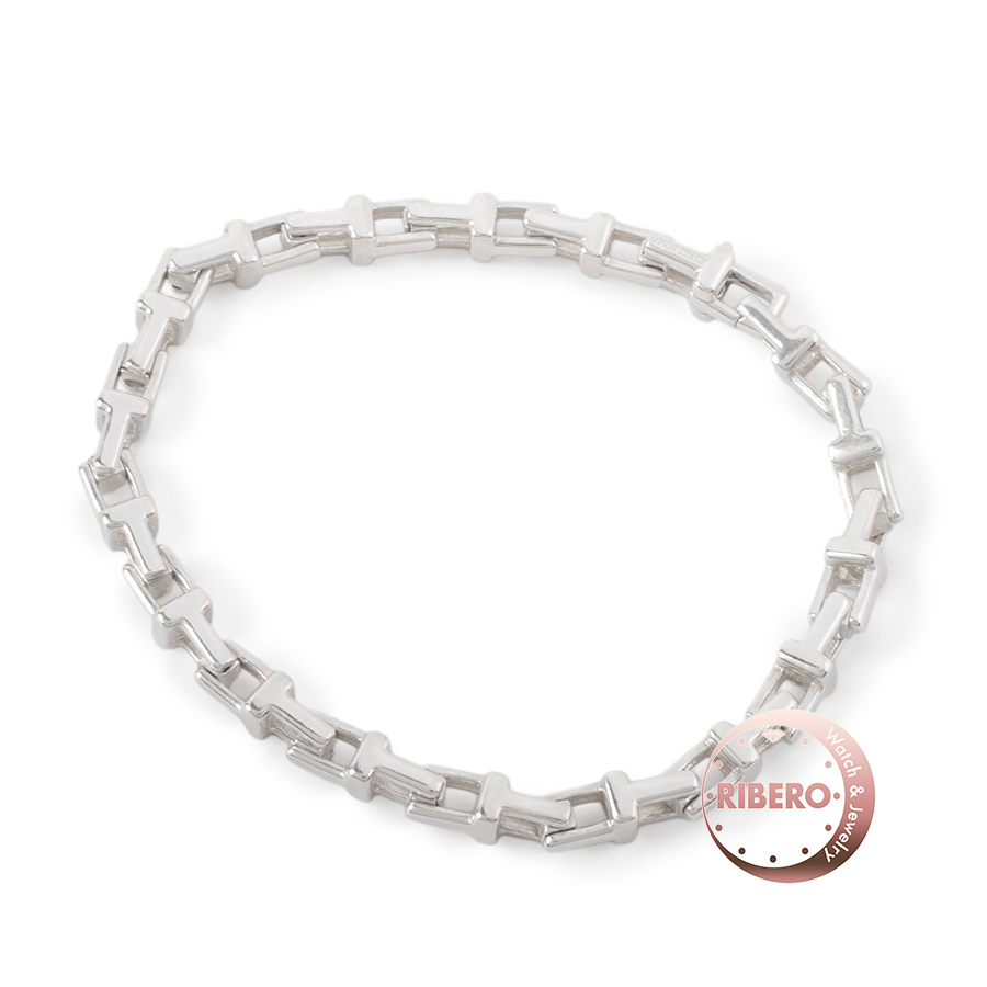 ティファニー ティファニーT ナロー チェーン ブレスレット