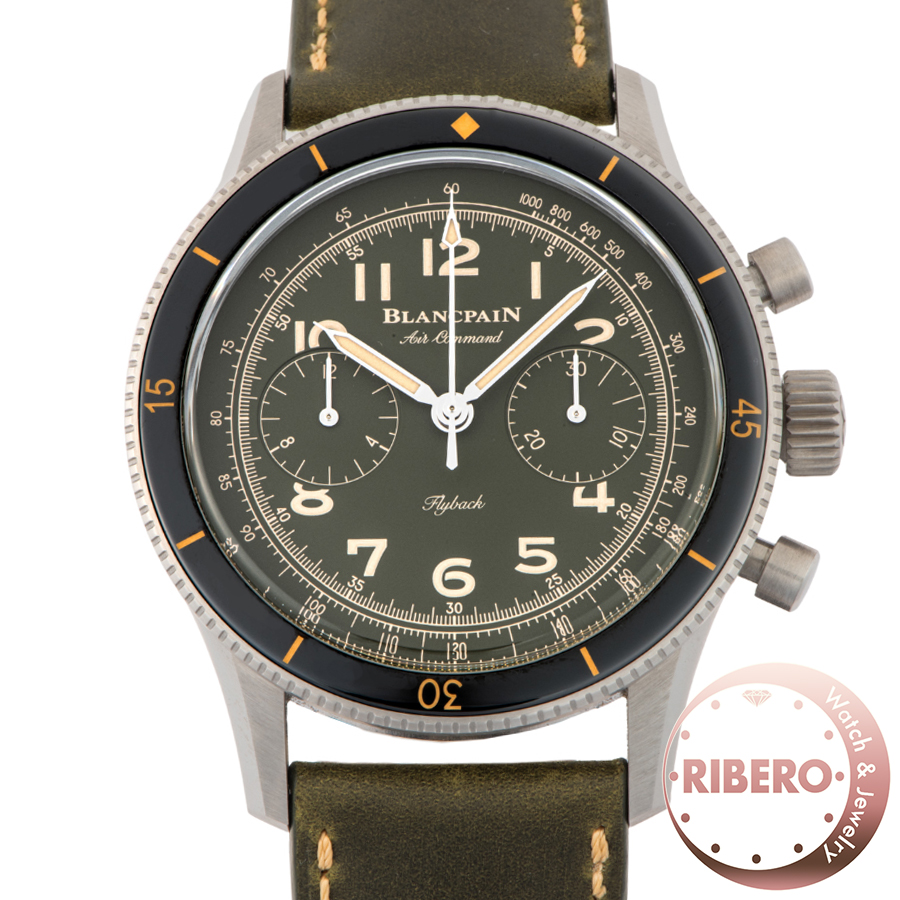 ブランパン エアコマンド AC02-12B53-63B 世界200本限定 フライバッククロノグラフ