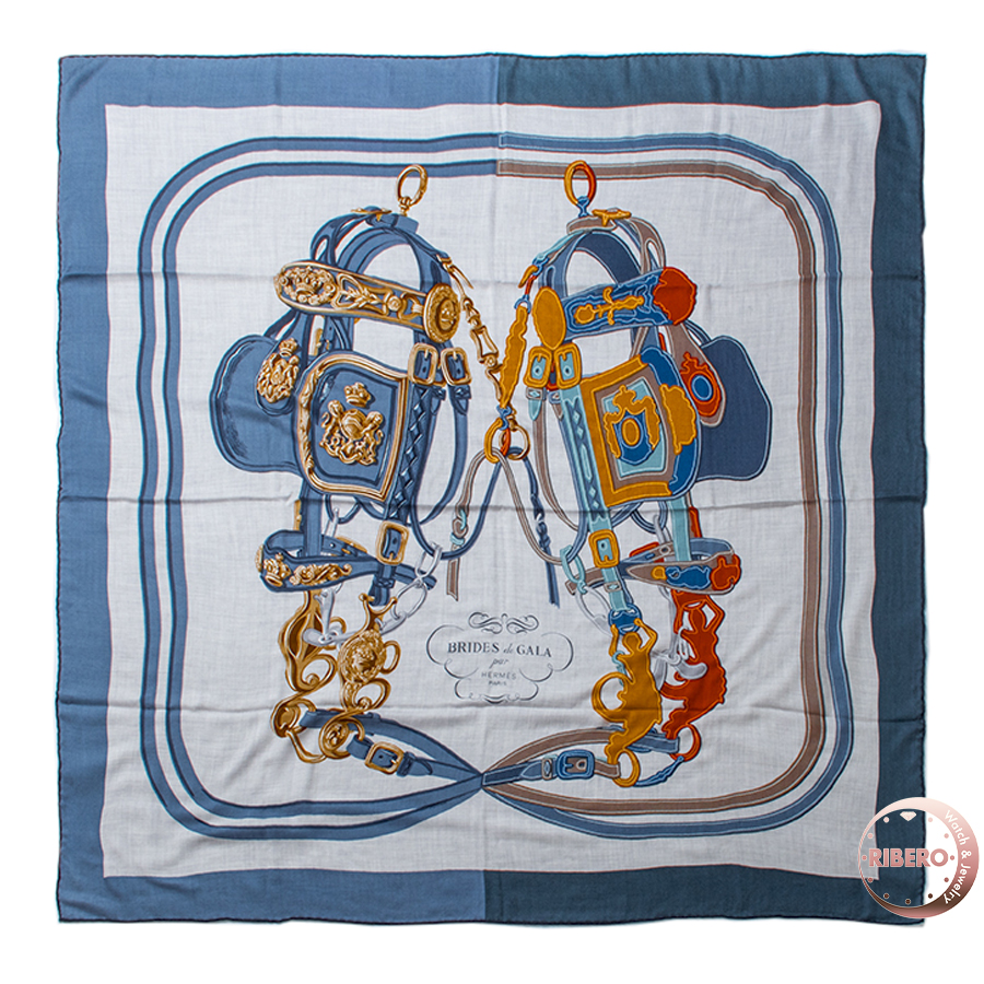 エルメス カレジェアン Brides de Gala Applique Pique ブリッド ドゥ ガラ アップリケ ピケ ショール