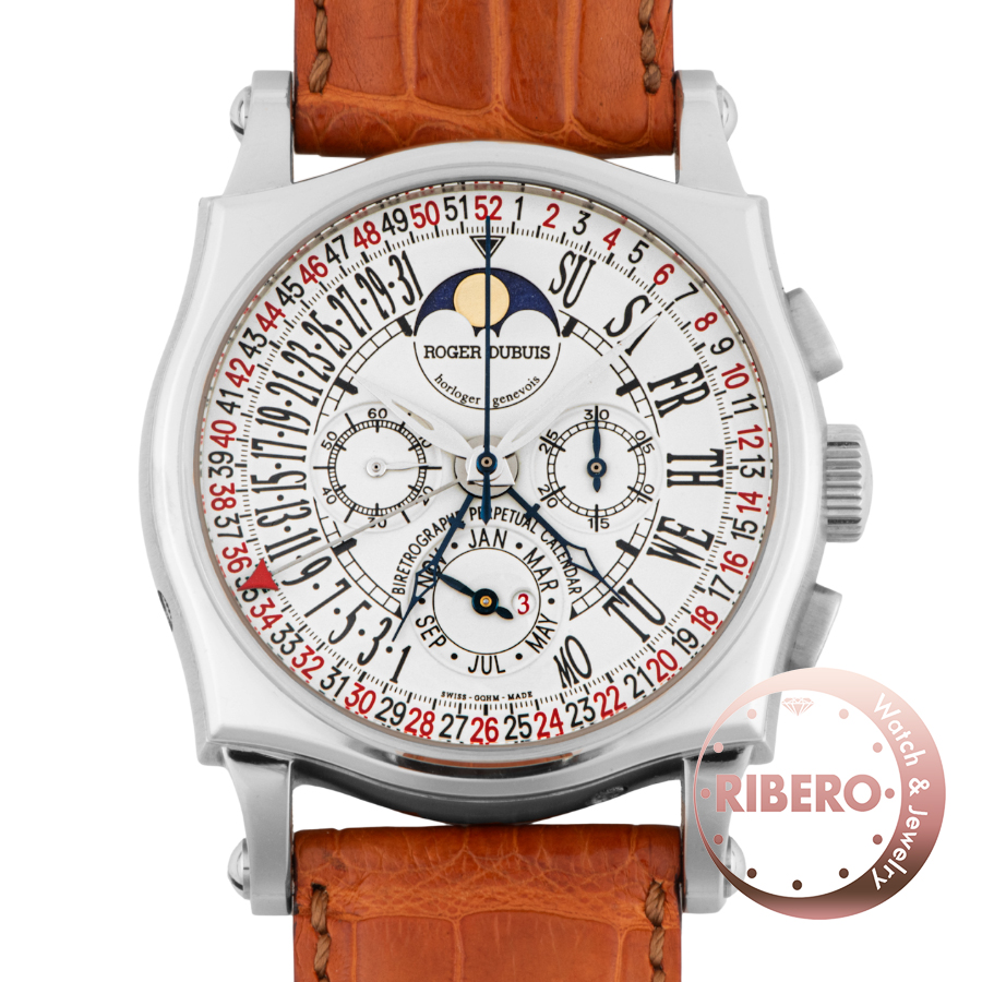 ロジェ・デュブイ ロジェ デュブイ シンパシーバイレトログラード 52週 永久カレンダー S43.56.100W6