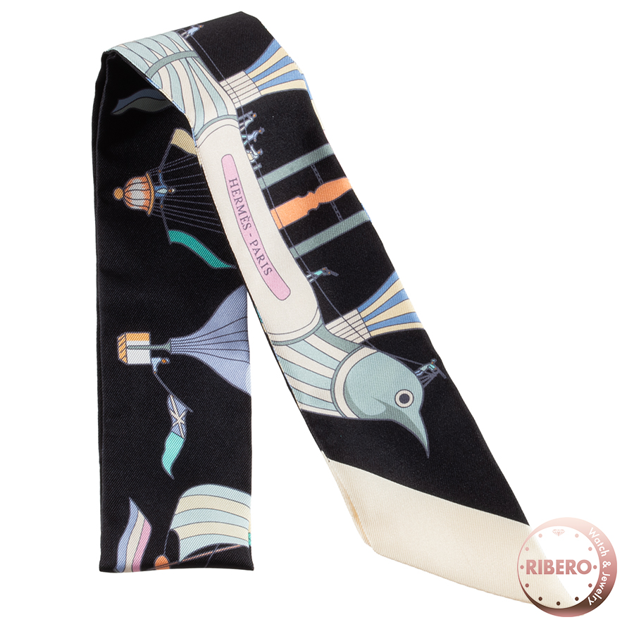 エルメス Les Folies du Ciel 大空の狂気 ツイリー